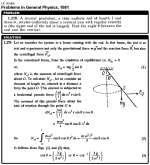 a-conical-pendulum-a-thin-uniform-rod-of-length-l-and-mass
