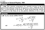 the-velocity-components-of-a-particle-moving-in-the-xy-plane